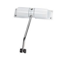 ✴¤☫ Automatic Door Closer Home Low Noise Zinc Alloy Easy Install With Screws Security Heavy Duty Hardware Office For Residential