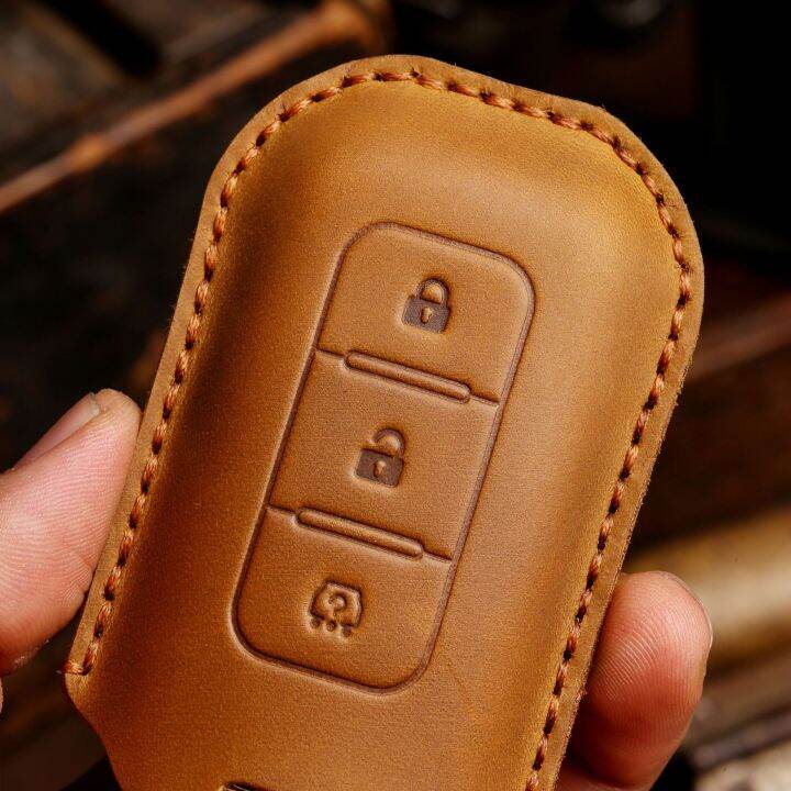 luxury-fob-protector-car-key-case-cover-leather-keychain-holder-accessories-for-dongfeng-fengon-580-2017-auto-keyring-shell-bag