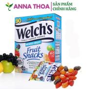 HCM Combo 10 Gói Kẹo Dẻo Welch s của Mỹ Vị Trái Cây Tự Nhiên Bổ sung dưỡng