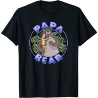 Jungle Book Mowgli Baloo Papa Bear Childrens T-Shirt Fashion Clothing Tops Boys Girls Distro Character 1-12 Years Pre