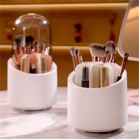 【YD】 360° Rotating Makeup Brushes Holder Desktop Organizer Storage Make Up Tools Jewelry
