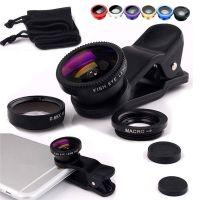 Fish Eye for iPhone Huawei Samsung Xiaomi Telefoon Phone Lens fisheye +wide angle +macro camera lenses  objetivo movil telelens Smartphone Lenses