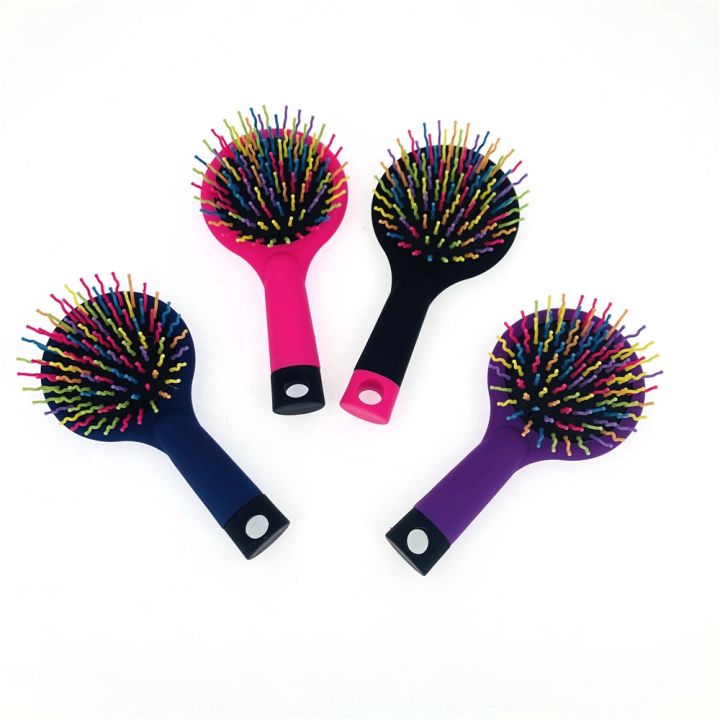 hair-comb-professional-rainbow-comb-rainbow-volume-anti-static-hair-curl-straight-massage-comb-brush-mirror-styling-tools