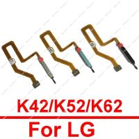 สําหรับ LG K42 K52 K62 Plus Power Fingerprint Sensor Touch Reader ON OFF ปุ่มโฮมลายนิ้วมือด้านข้าง เซนเซอร์ Flex Ribbon Parts