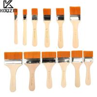 Memory Nylon Paint Brushes Set For Acrylic Oil Drawing Watercolor Wooden Painting Brush Tools Art Supplies Cups  Mugs Saucers