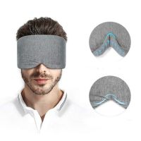 【CC】 1Pcs Sleeping Eyeshade Cover Men Soft Blindfold Eyepatch