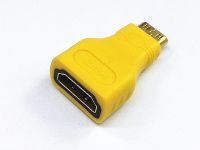 Mini HDMI-compatible (Type C) Male to HDMI(Type A) Female Adapter Connector