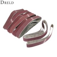 DRELD 5Pcs 760x40mm Abrasive Polishing Sanding Belts Sanding Paper for Belt Sander Grit 60-800 Aluminium Oxide Grinder Band Belt