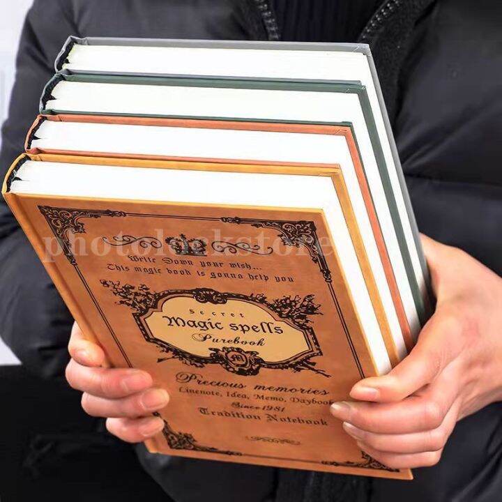 Europe restore retro magic notepad thick notebook college notebook