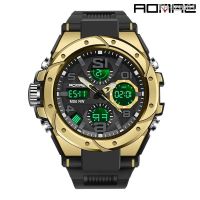 ⌚ นาฬิกา SANDA three 6008 multi-functional waterproof electronic sports watch electricity hot table students tide