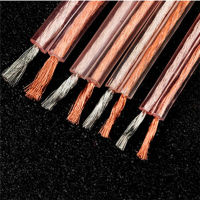 DIY Audio Fever Cable 300 Core Speaker Wire Oxygen Free Copper Double PVC Protective Hi-Fi Loud Line for Amplifier Home Theater