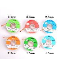 1PCS   Width 1.5mm 2.0mm 2.5mm 3mm 3.5mm Length 1.5MDesoldering Braid Solder Remover Wick Wire Repair Tool