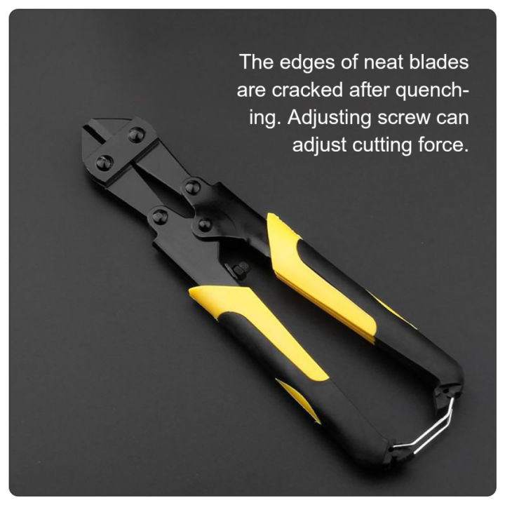 8นิ้วลวด-cutters-สลักเกลียว-เครื่องตัดเชือกลวด-cutters-คีมล็อค