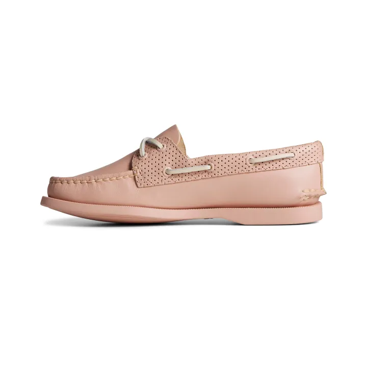 sperry-a-o-2-eye-pin-perf-lthr-รองเท้าโบ๊ทชูส์-ผู้หญิง-สีชมพู-boat-sts87113