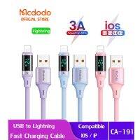 Mcdodo สายเคเบิลข้อมูลดิจิทัล หน้าจอ 3A USB เป็น Lightning สําหรับ iP 14PLUS Pro Max 13 12 11 Xr 8 7 6 CA-191