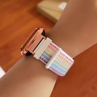 2in1 Perfect nylon Strap+metal Case For Xiaomi Redmi watch 1 2 3 mi Poco watch bracelet smart Watch band For mi Watch 2 Lite Cases Cases