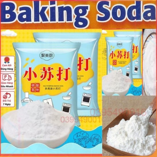 Một gói bột nở baking soda 25g đa công dụng khử mùi, diệt khuẩn, tẩy rửa - ảnh sản phẩm 1