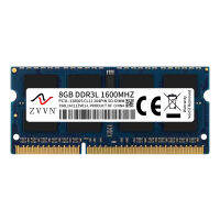 ZVVN 8GB DDR3L 1600MHz PC3-12800S 3S8L16C11ZV01-L 204Pin 1.35V CL11 SODIMM RAM Laptop Memory Blue