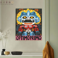 Perilla-Jorge R. Gutierrez "Optimo Primo" ภาพสีน้ำมันความสวยงามโปสเตอร์ภาพตกแต่งแขวนผนังตกแต่งห้องนั่งเล่นในบ้าน