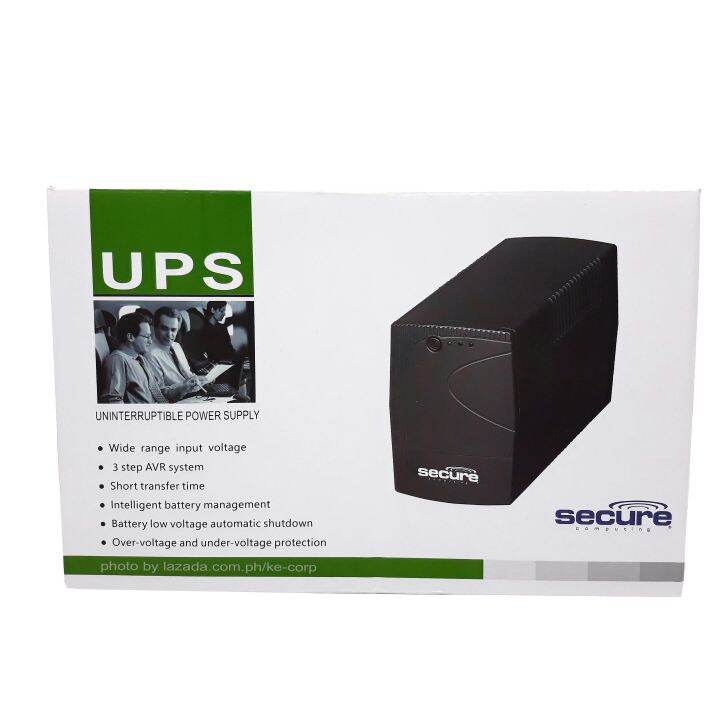 Secure UPS 1500VA Uninterruptible Power Supply Lazada PH
