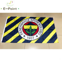 ตุรกี Fenerbahce SK 3ft * 5ft (90*150ซม.) ธงแบนเนอร์ Type C ของขวัญ