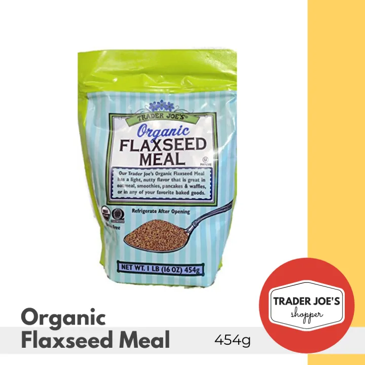 Trader Joe's Organic Flaxseed Meal, 454g Lazada PH