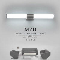 Mzd ไฟหน้ากระจก Led ติดผนังห้องน้ำ/แสงสีขาว ,จิตรกรรมฝาผนังในห้องน้ำชั้นวางของในห้องน้ำแฟชั่นเรียบง่ายไฟติดผนังกระจกความคิดสร้างสรรค์บุคลิกภาพไฟหน้ากระจกโดดเด่น