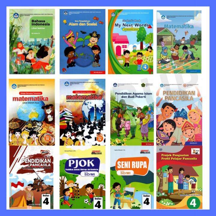 BUKU PAKET KELAS 4 SD/MI KURIKULUM MERDEKA/KURIKULUM BARU KEMENDIKBUD ...