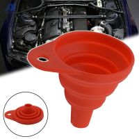 New prodects coming Collapsible Silicone Engine Funnel Gasoline Oil Fuel Petrol Diesel Liquid Supply Moto Car Auto Convenient Carrying