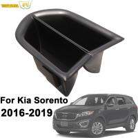 ภายในรถด้านหน้าประตูด้านข้างกล่องเก็บสำหรับ Kia Sorento 2016 2017 2018 2019ถุงมือออแกไนเซอร์ศัพท์คอนเทนเนอร์กรณีกระเป๋าผู้ถือ