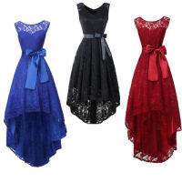 Spot Explosion 5 -Color Summer Fashion Sexy Lace Mothers Dress Solid Color Female Sleeveless