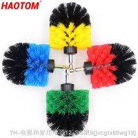 hot【DT】✵  1PCS 3.5 Electric Scrubber Plastic Round Cleaning Glass Car Tires Brushes