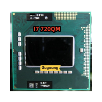 ]]] โปรเซสเซอร์ซีพียู720QM I7 SLBLY 1.6 GHz Quad-Core แปดเธรด6W 45W ซ็อกเก็ต G1 PGA988A