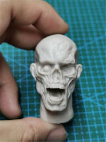 Unpainted 16 Scale Zombie Head Sculpt รุ่นสำหรับ12นิ้ว Action Figure ตุ๊กตาภาพวาดออกกำลังกาย No.281