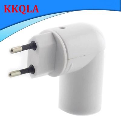 QKKQLA E27 Led Light Lamp Bulb Bases Socket Holder Adjstable 360 Corn Bulb Adapter Power Plug Converter Lighting