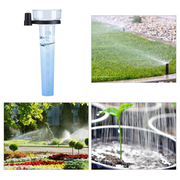 Rain Gauge, Plastic Rain Gauge Tube Accurate Measurement For Garden 