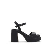 ALDO TAINA HEELED SANDALS - BLACK