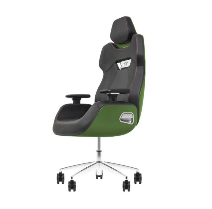 gaming-chair-เก้าอี้เกมมิ่ง-thermaltake-gaming-argent-e700-racing-green-ggc-arg-bglfdl-01-สินค้าต้องประกอบก่อนใช้งาน