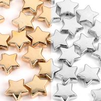 50pcs 11mm Colourful Faceted Five-pointed Star Acrylic Loose Spacer Beads for Jewelry Making DIY Neckalce Accessories Beads