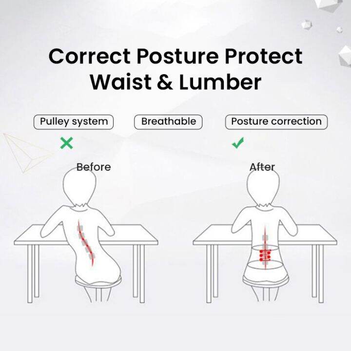 waist-belt-lumbar-support-back-waist-support-brace-corset-men-women-spine-decompression-waist-trainer-brace-back-pain-relief