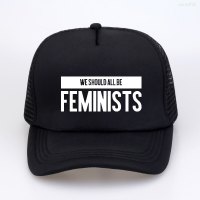 Summer New We Should All Be Feminists print cap fashion Summer cool Mesh Baseball caps Women Equal Right snapback hat Versatile hat