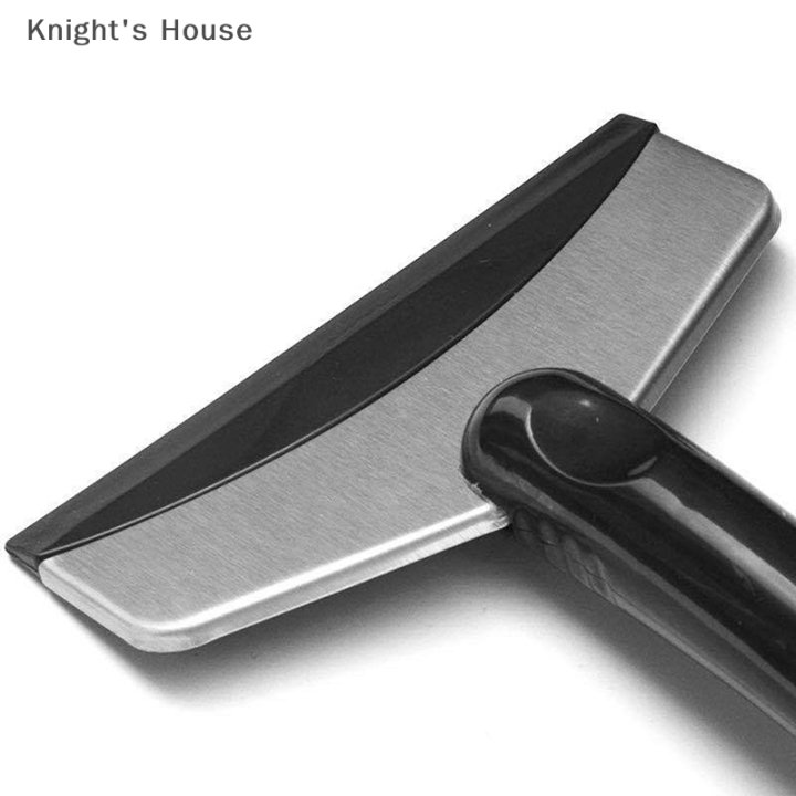 knights-house-ที่ตักหิมะสำหรับรถยนต์เครื่องมือขูดน้ำแข็งที่ใช้ทำความสะอาดกระจกหน้ารถเครื่องมือเอาน้ำแข็งอุปกรณ์ทำความสะอาดหน้าต่างรถพลั่วตักหิมะ