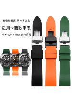 Fluorine Rubber Strap Suitable for Casio PROTREK Series Mountaineering Watch PRW-6900Y PRW-6800Y Men