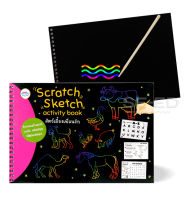 Bundanjai (หนังสือเด็ก) Scratch Sketch Activity Book สัตว์เลี้ยงเพื่อนรัก