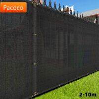 Black Fence Privacy Screen Commercial Outdoor Backyard Shade Windscreen Mesh Fabric 3 Years Warranty (Customized Set of 1