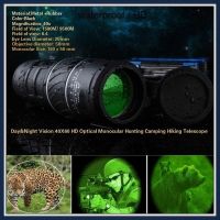 Portable Telescope 40x60 Military HD Professional Monocular Zoom Binoculars Night Optic Scope Big Vision Telescopio