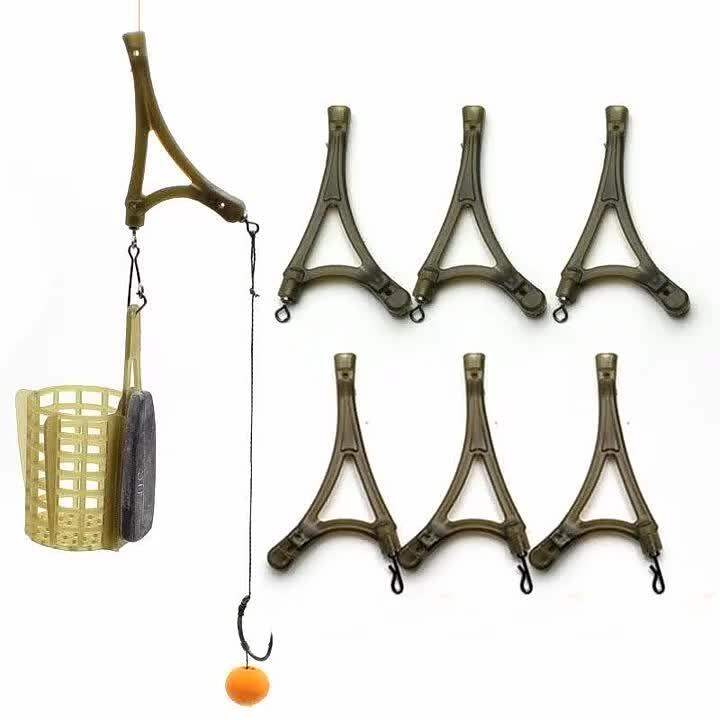 10pcs Carp Fishing Accessories Anti Tangle System For Method Feeder