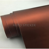 1020304050cm*152cm Coffee Chrome Matte Metallic Bronze Car Vinyl Wrap Film With Air Channels Metallic Car Film Decoration