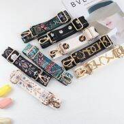 A5TG Thời trang Nữ Rộng Điều chỉnh Dây đeo túi Nylon màu Dây đeo vai Đai