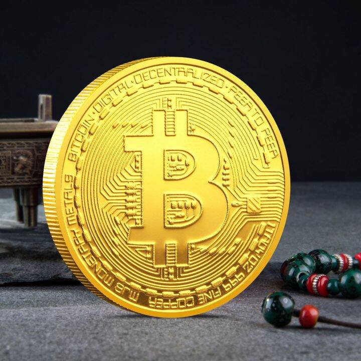 6ชิ้นชุดเหรียญ-bitcoin-ล็อตชุดโลหะกายภาพชุบทองเหรียญบิทคอยน์ของที่ระลึก-cryptocurrency